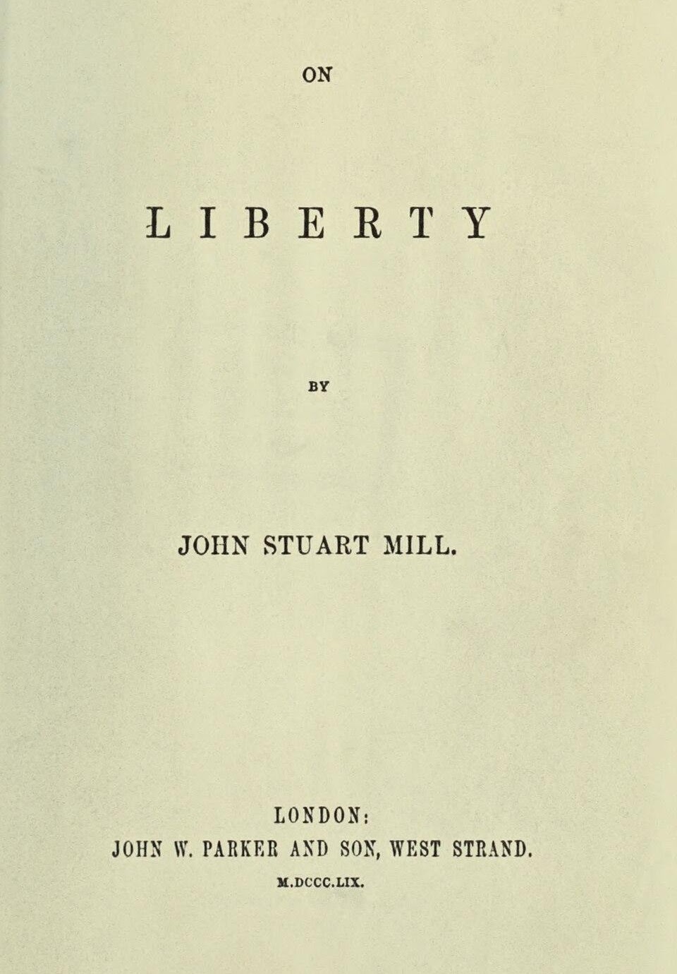 On Liberty